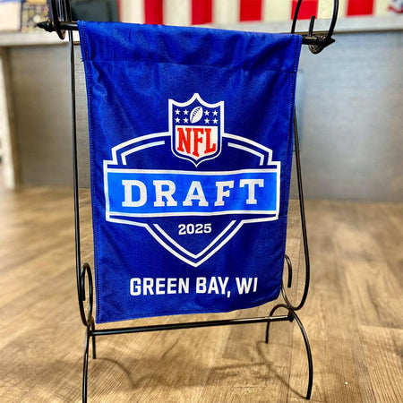 2025 NFL Draft Green Bay Garden Flag