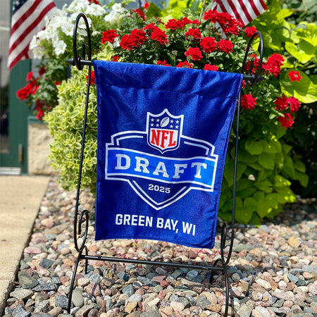 2025 NFL Draft Green Bay Garden Flag