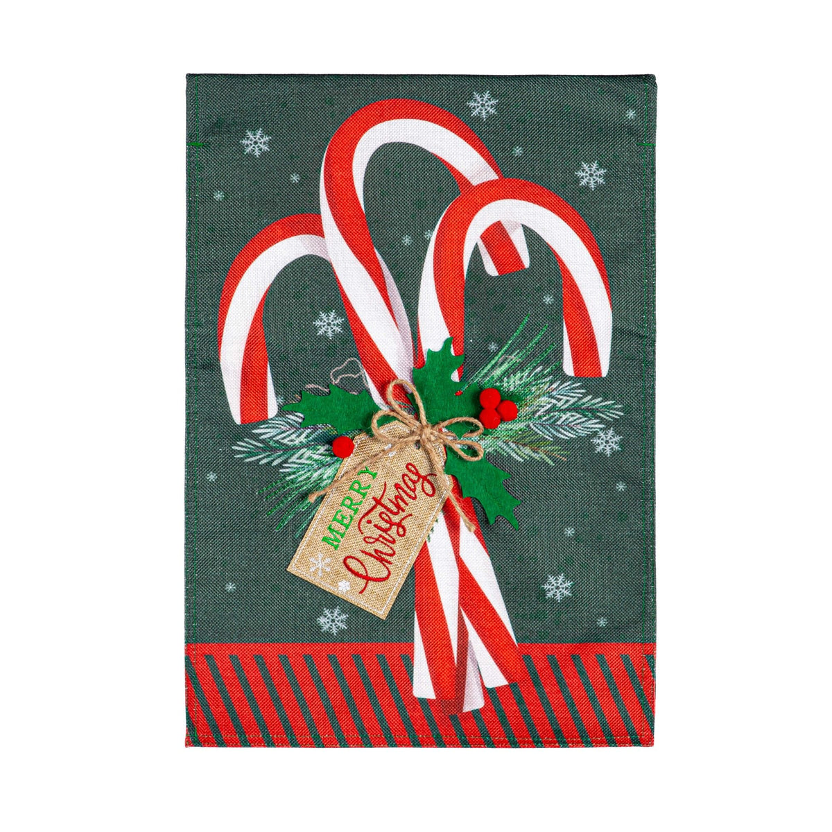 Candy Cane Garden Flag-Garden Flag-Fly Me Flag