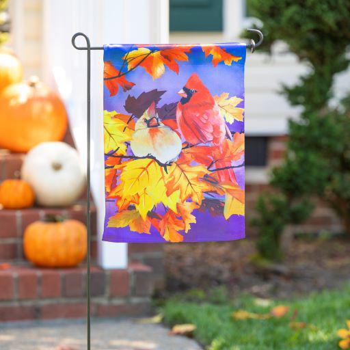 Cardinal Friends Lustre Garden Flag-Garden Flag-Fly Me Flag