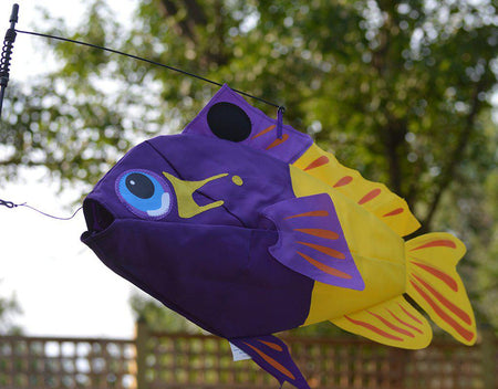 Fairy Basslet Swimming Fish Windsock-Windsock-Fly Me Flag