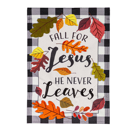 Fall for Jesus Garden Flag-Garden Flag-Fly Me Flag