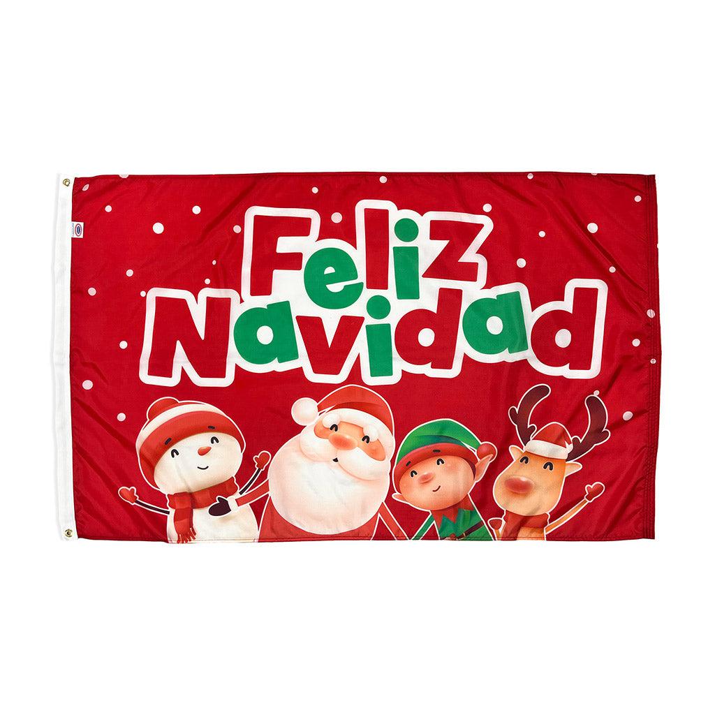 Feliz Navidad 3' x 5' Flag-Flag-Fly Me Flag