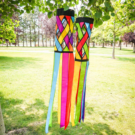 Fiesta Diagonal Weave Windsock