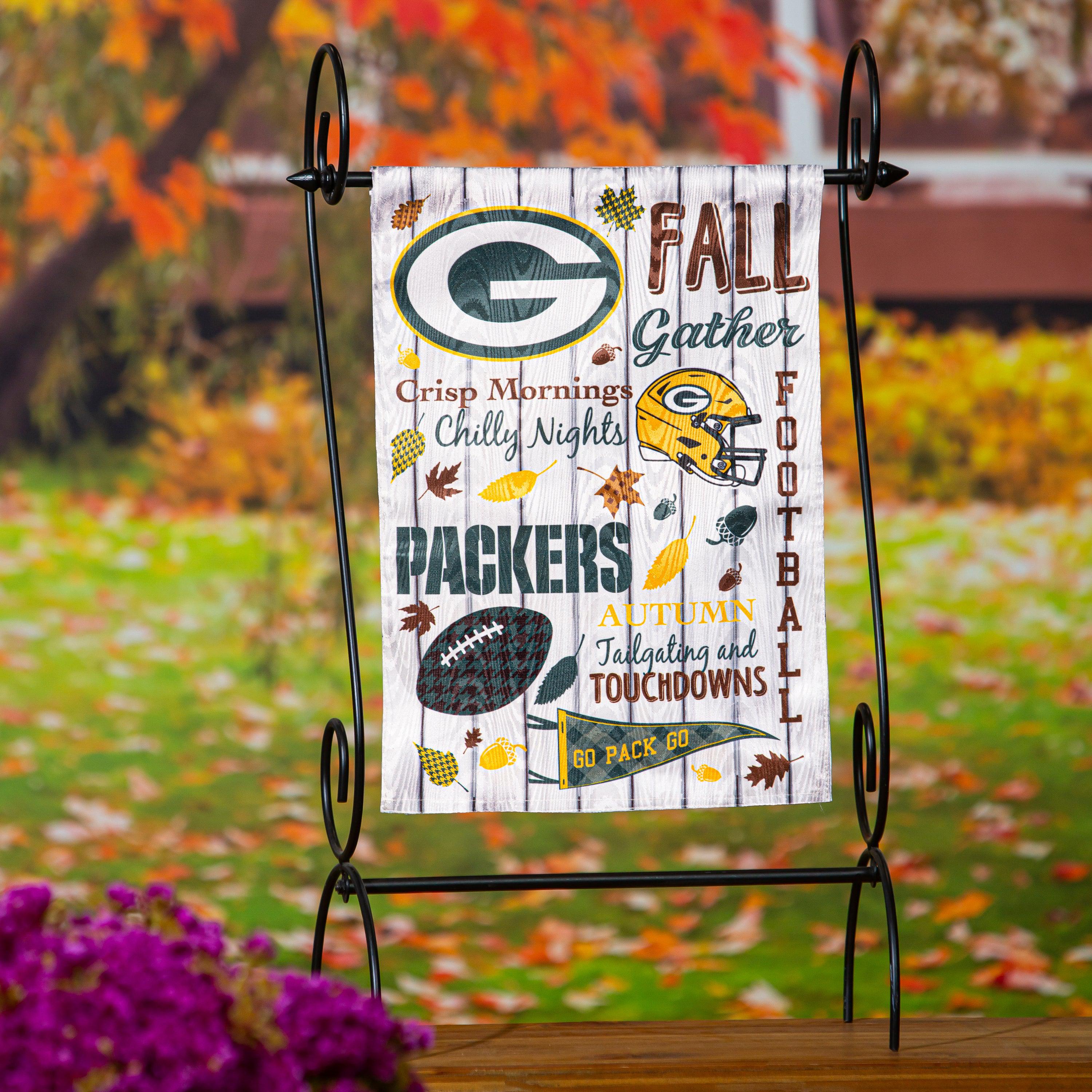 Green Bay Packers Autumn Garden Flag-Garden Flag-Fly Me Flag