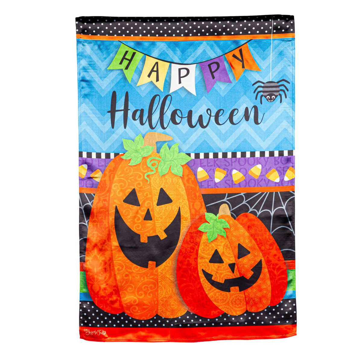 Halloween Greetings Lustre House Banner