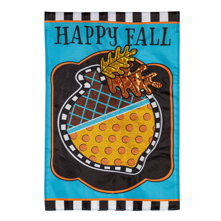 Happy Fall Acorn Garden Flag-Garden Flag-Fly Me Flag