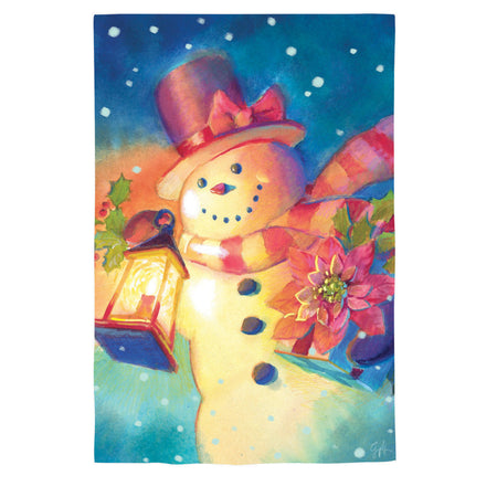 Lantern Snowman House Banner