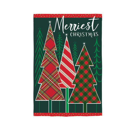 Merriest Christmas Tree House Banner