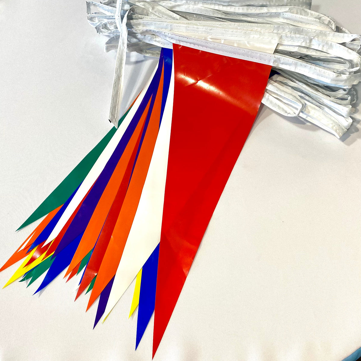 Multi-Color Pennant Strings