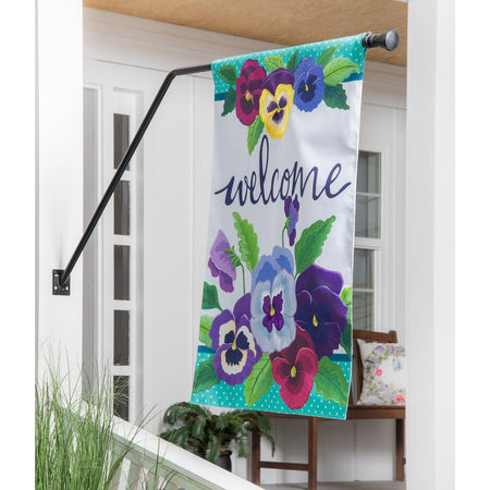 Pansy Garden House Banner