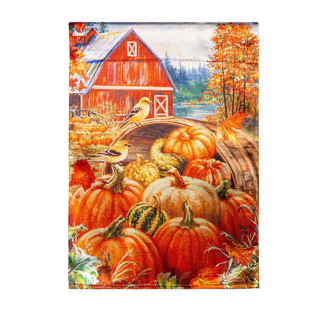 Red Barn Lustre Garden Flag-Garden Flag-Fly Me Flag