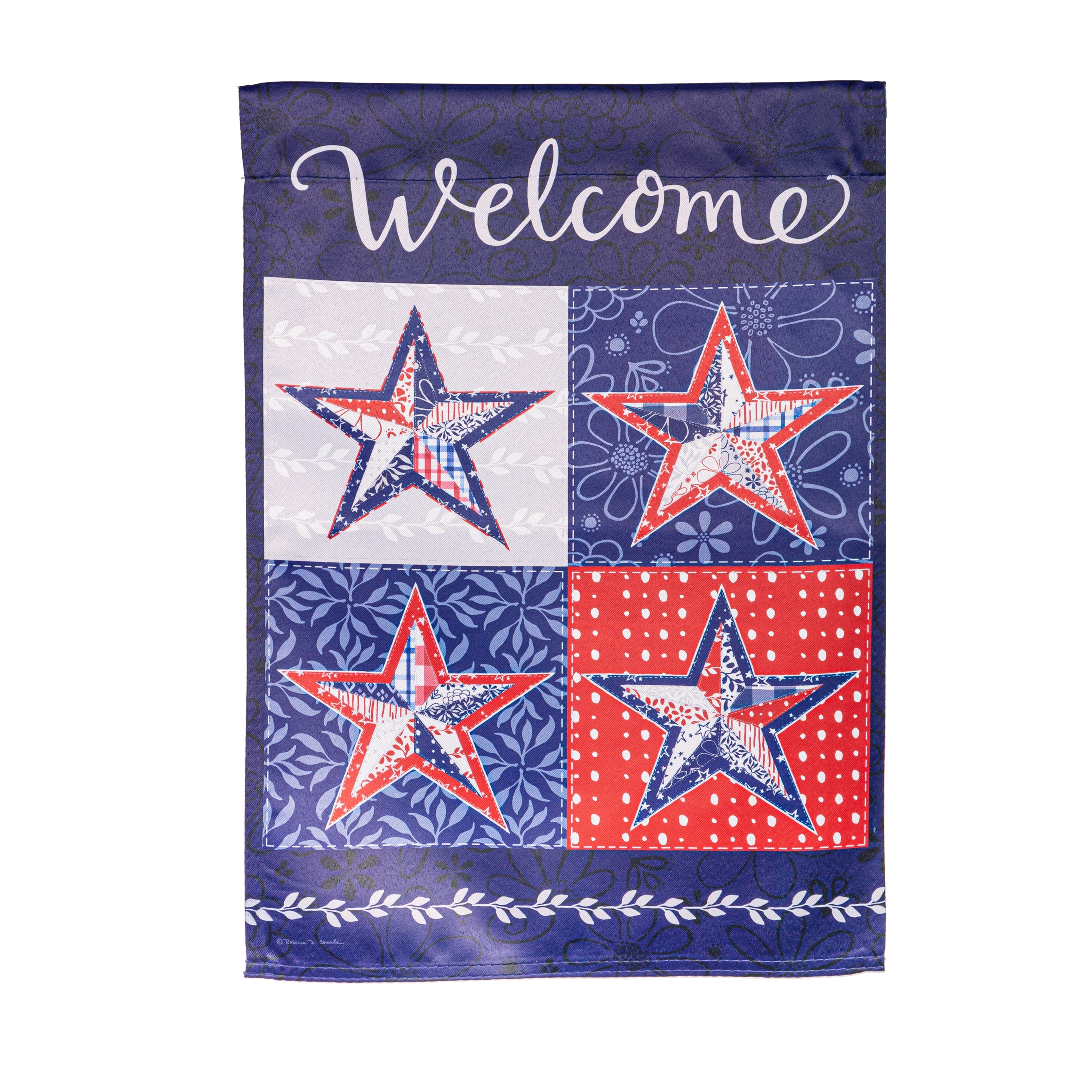 Red, White, and Blue Stars Garden Flag