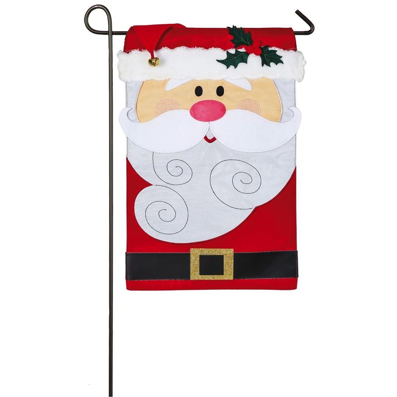 Santa Claus Garden Flag