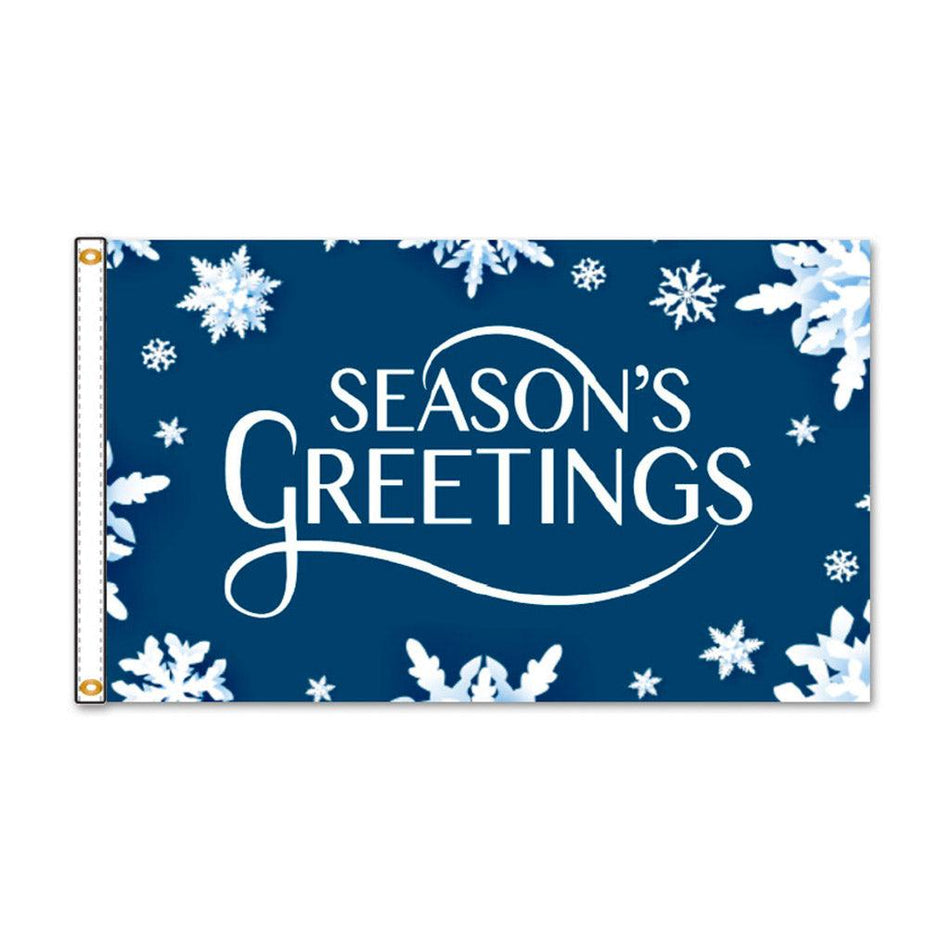 Seasons Greetings 3' x 5' Flag