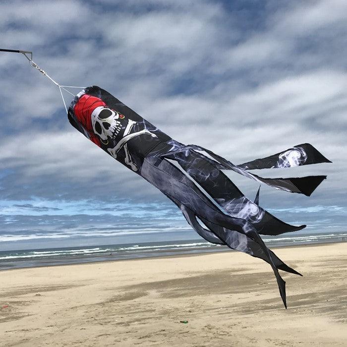 Smokin' Pirate 30" Windsock-Windsock-Fly Me Flag