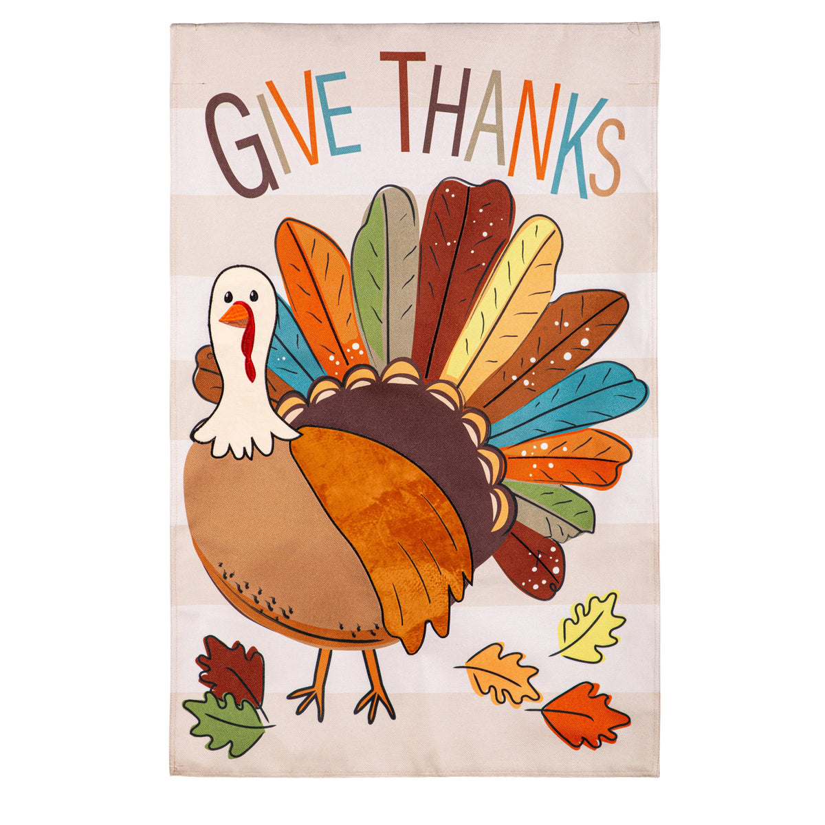 Tom Turkey Thanksgiving House Banner-House Banner-Fly Me Flag