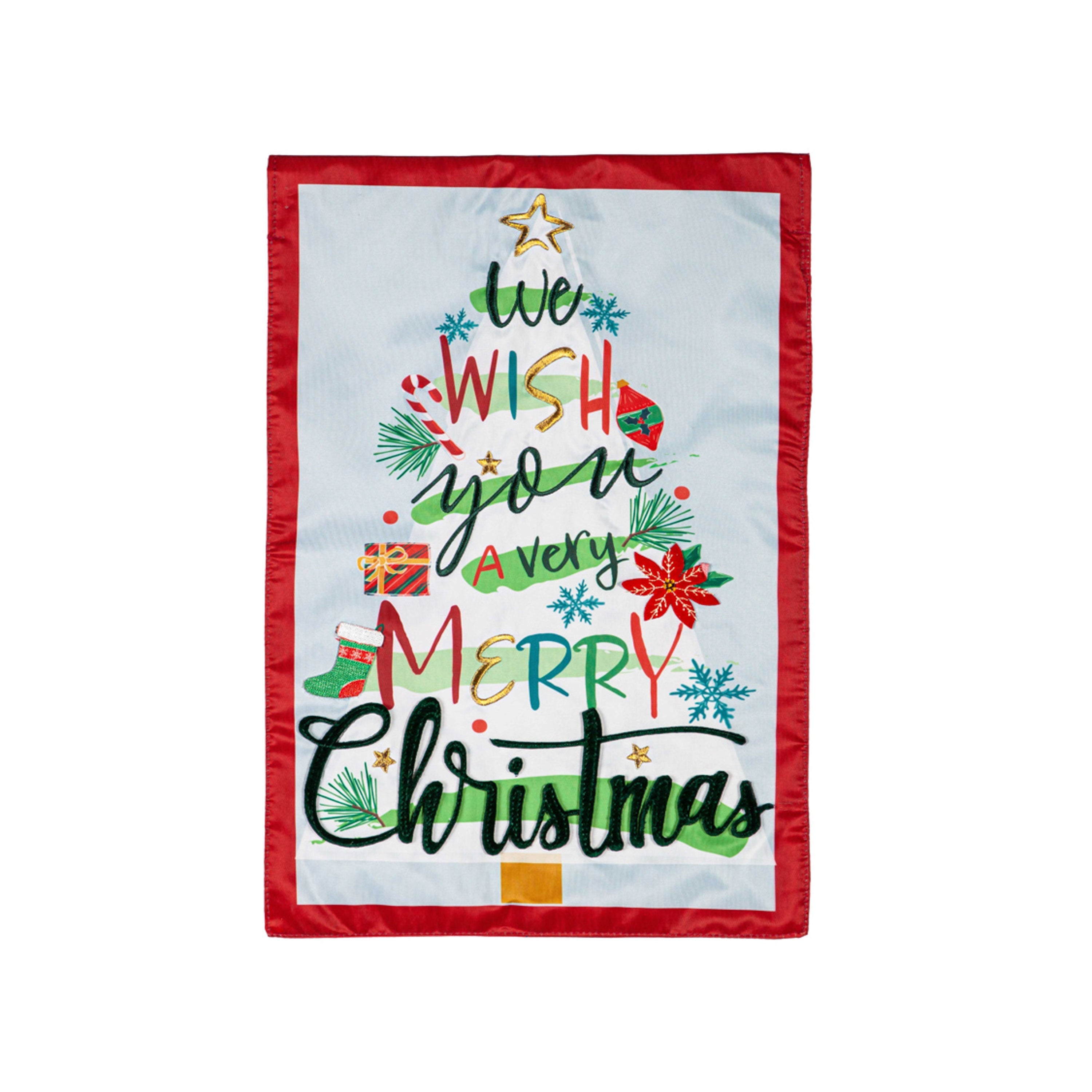 We Wish You a Merry Christmas House Banner