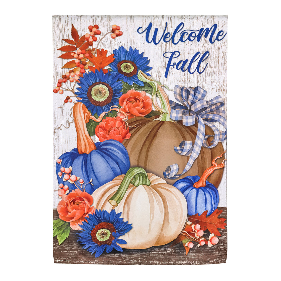 Welcome Fall Neutral Garden Flag-Garden Flag-Fly Me Flag