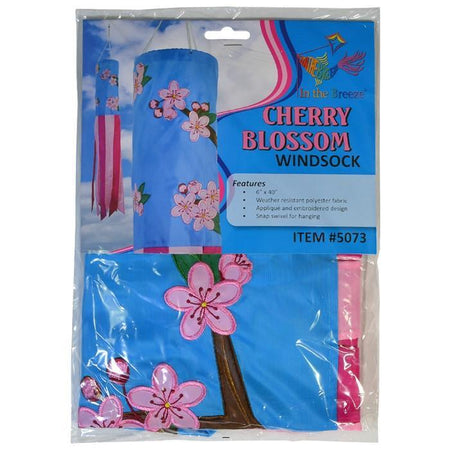 Cherry Blossom Windsock-Windsock-Fly Me Flag