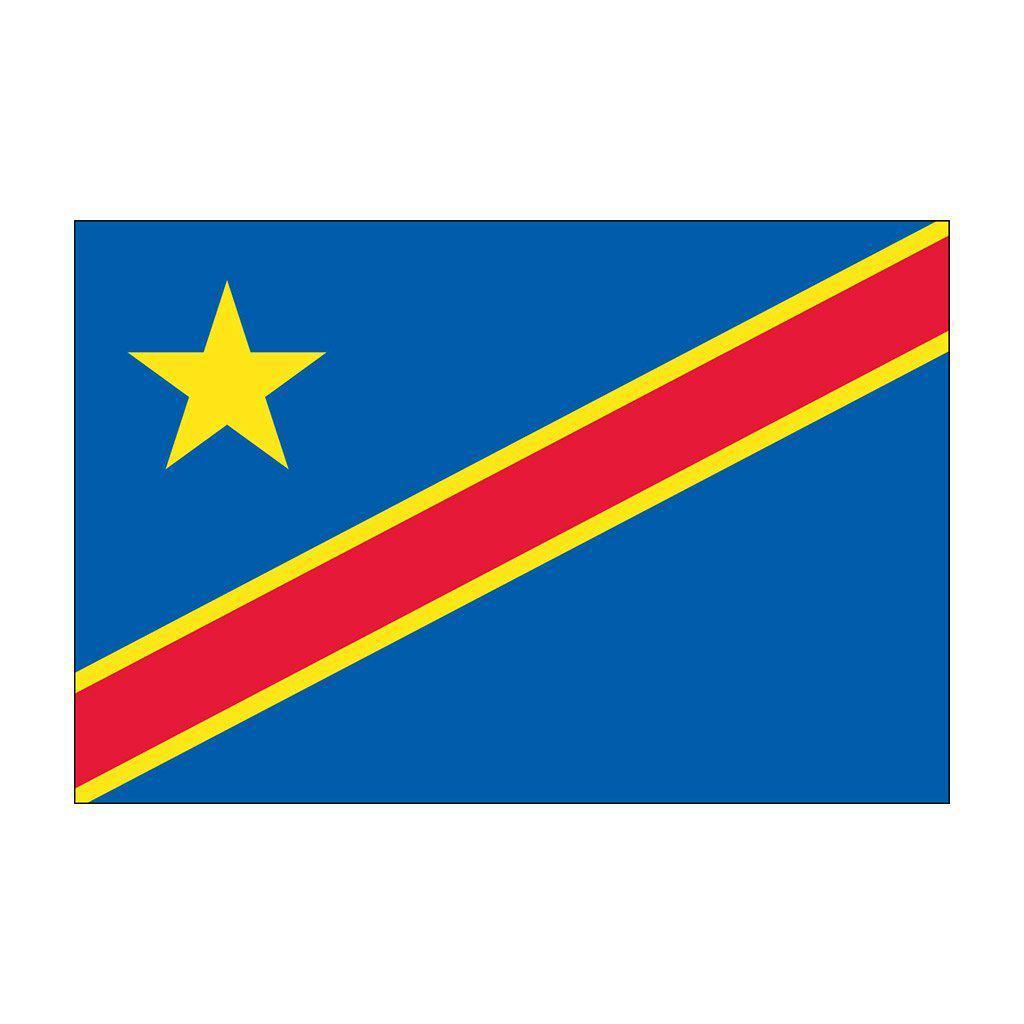 Congo Democratic Republic Flags