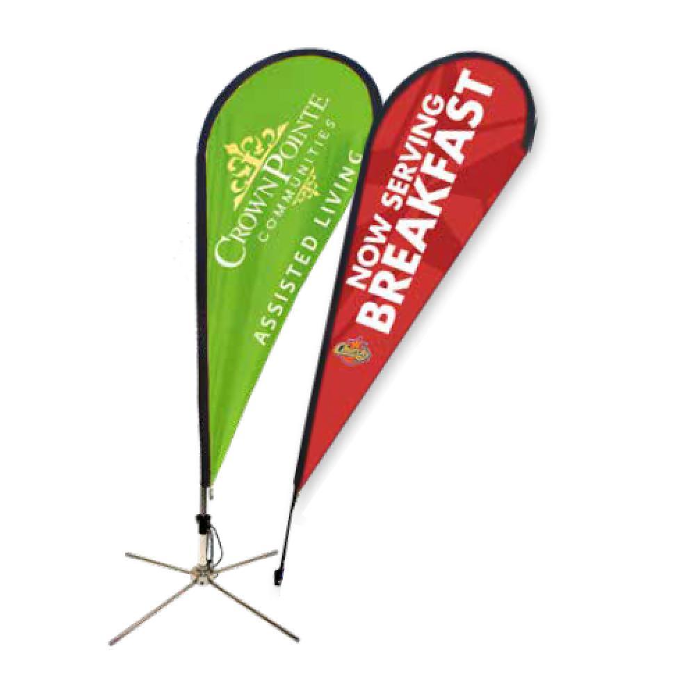 Custom Blade Banners, Feather Flags, and Teardrop Logo Banners