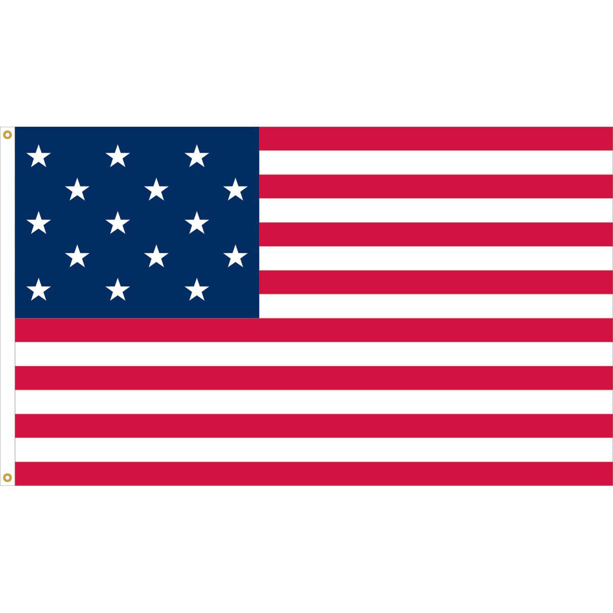 15 Stars American Flag