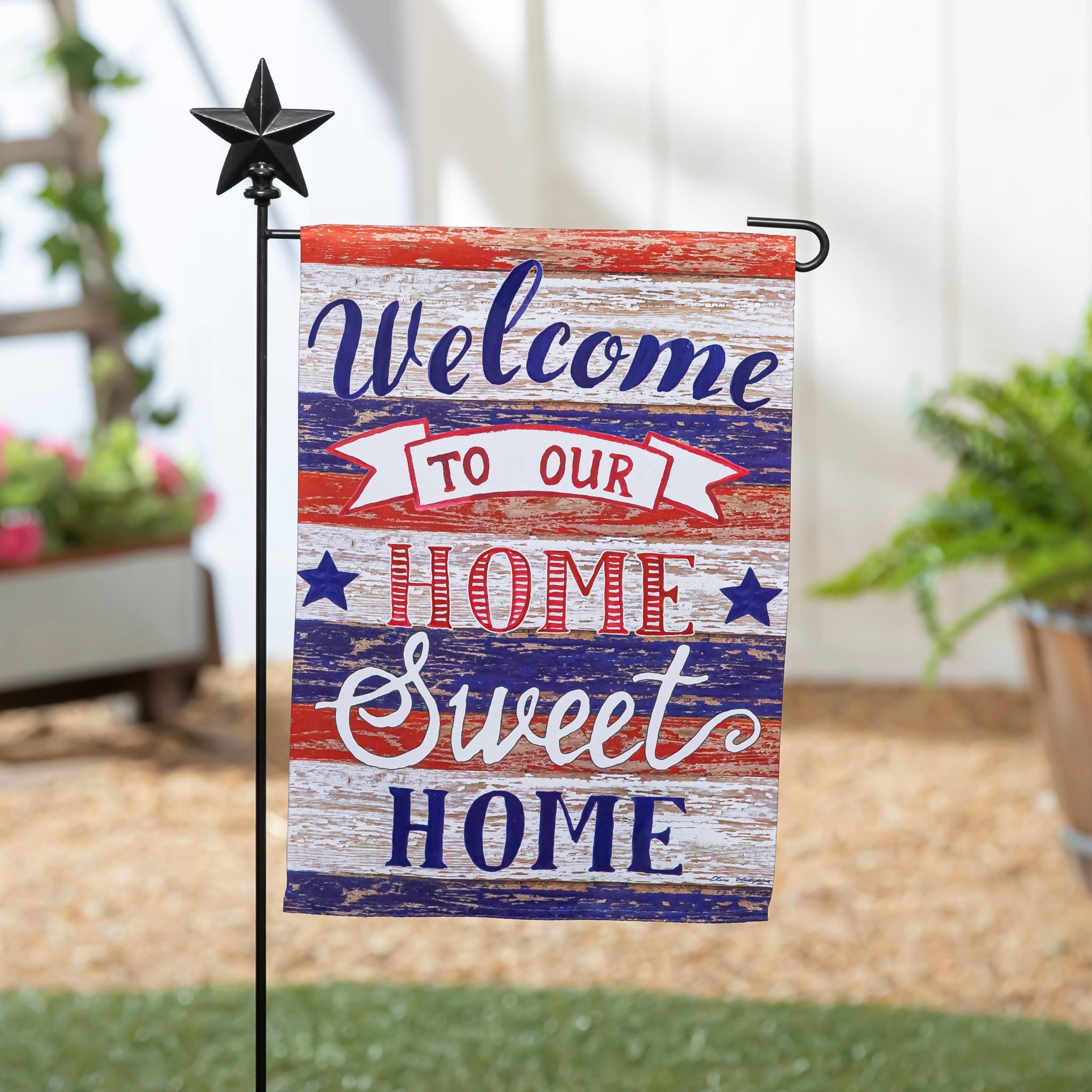 Farmhouse Home Sweet Home Garden Flag