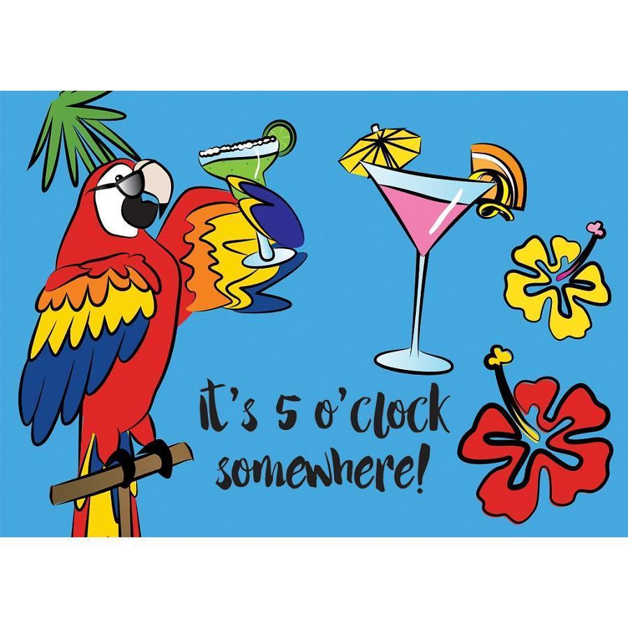 Five O'Clock Somewhere Windsock-Windsock-Fly Me Flag