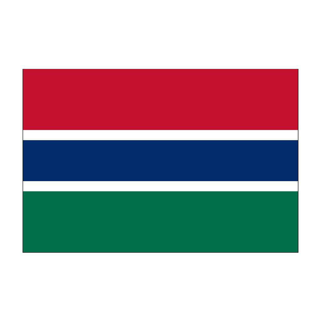 Gambia Flags