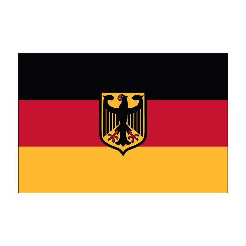 Germany Flags with Eagle