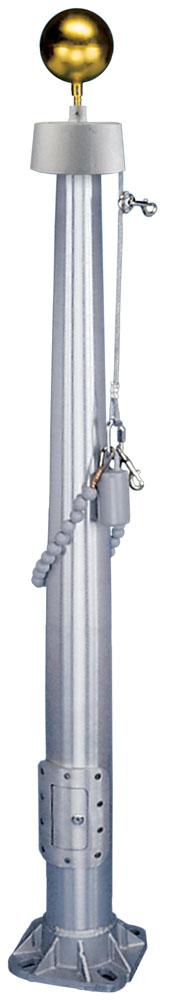 Internal Halyard Vanguard Series Flagpole Truck (shown on a flagpole)