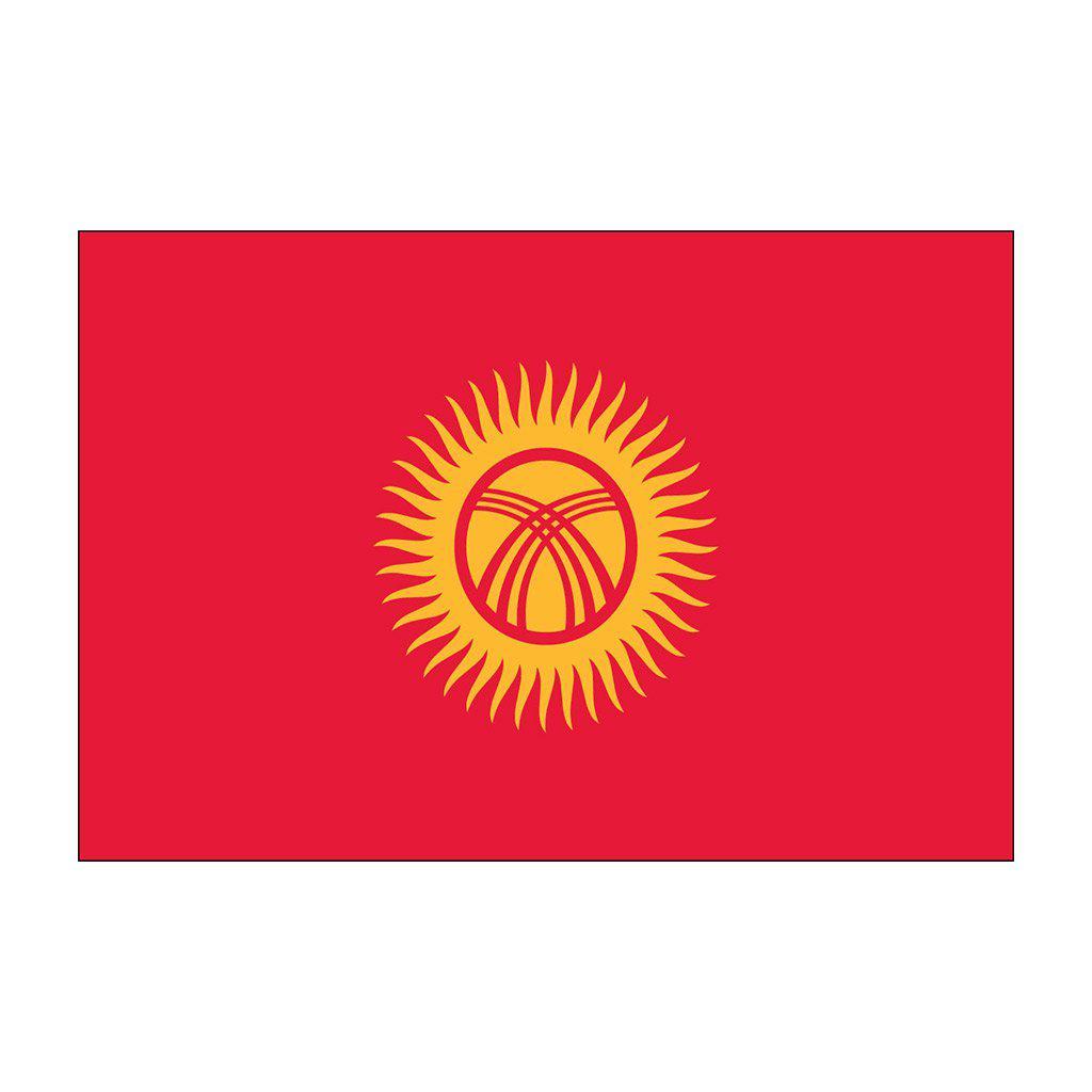 Buy outdoor Kyrgyzstan flags