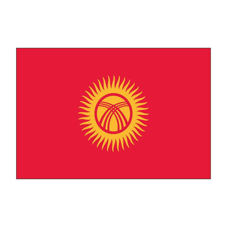 Buy outdoor Kyrgyzstan flags