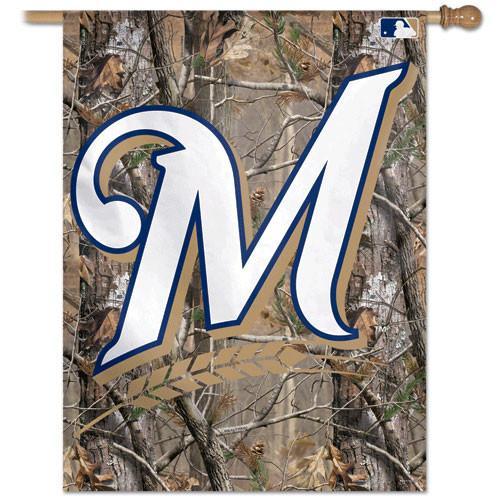 Milwaukee Brewers Camouflage House Flag