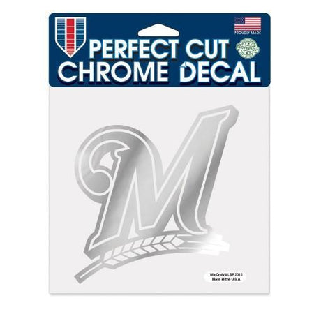 Milwaukee Brewers Chrome Decal