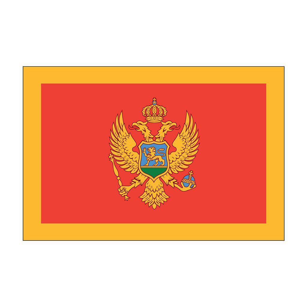 Buy outdoor Montenegro flags