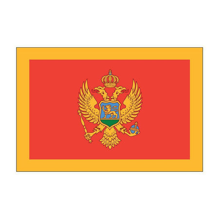 Buy outdoor Montenegro flags