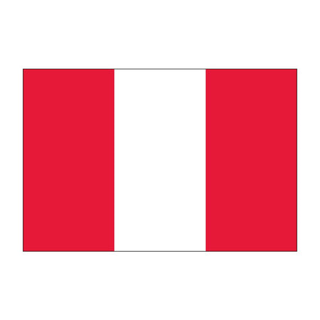 Buy outdoor Peru flags without seal