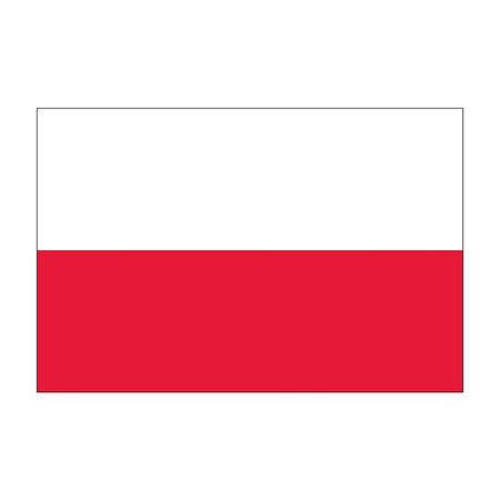 Buy outdoor Poland flags without eagle