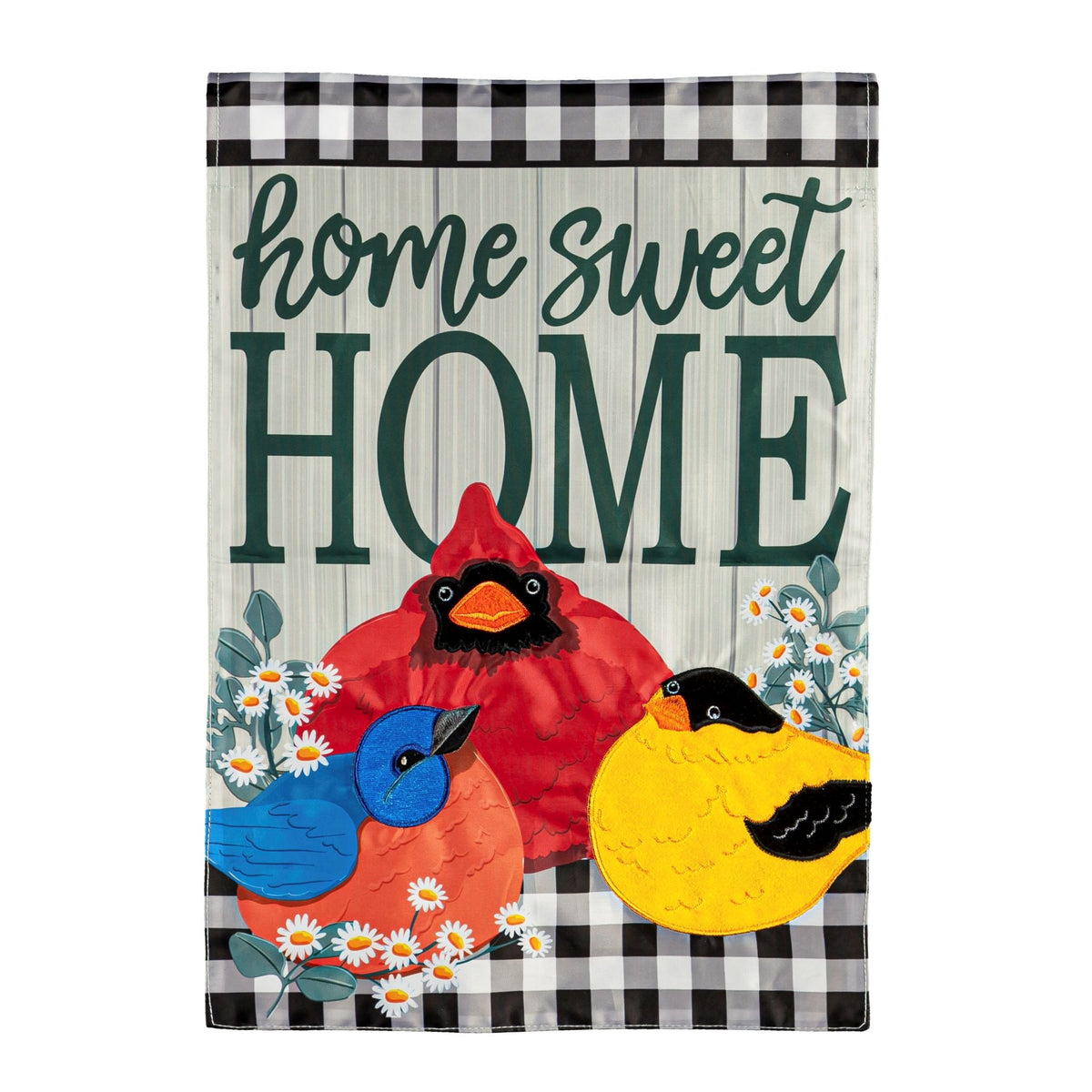 Portly Birds Garden Flag