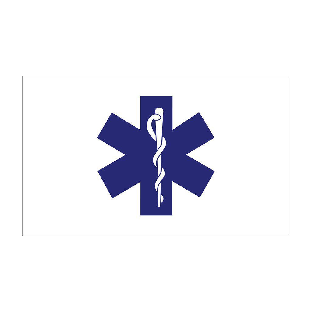 Star of Life EMS 3' x 5' Flag