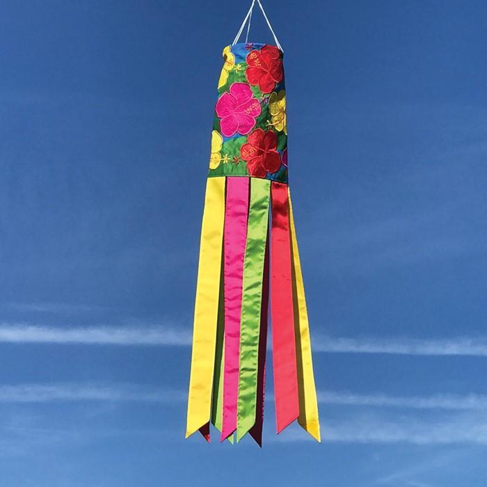 Tropical Flowers Windsock-Windsock-Fly Me Flag