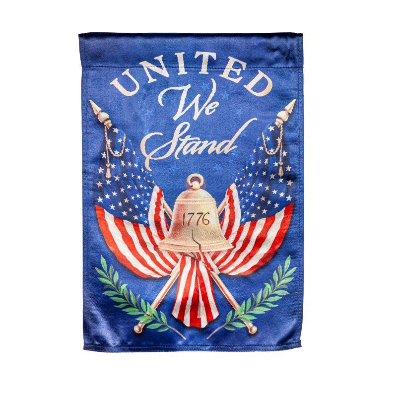 United We Stand Lustre Garden Flag